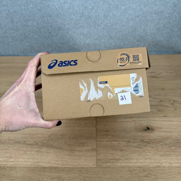 Asics Womens Versablast 4 Running Shoes Size 9 Gray White Gym Comfort 1012B775 - Picture 14 of 15